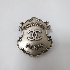 Chanel Paris-Dallas Silver Brooch